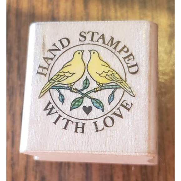 Lot of 10 Small Animals and Figures Wood Mounted Rubber Stamps Santa Turkey Dino - Picture 5 of 16